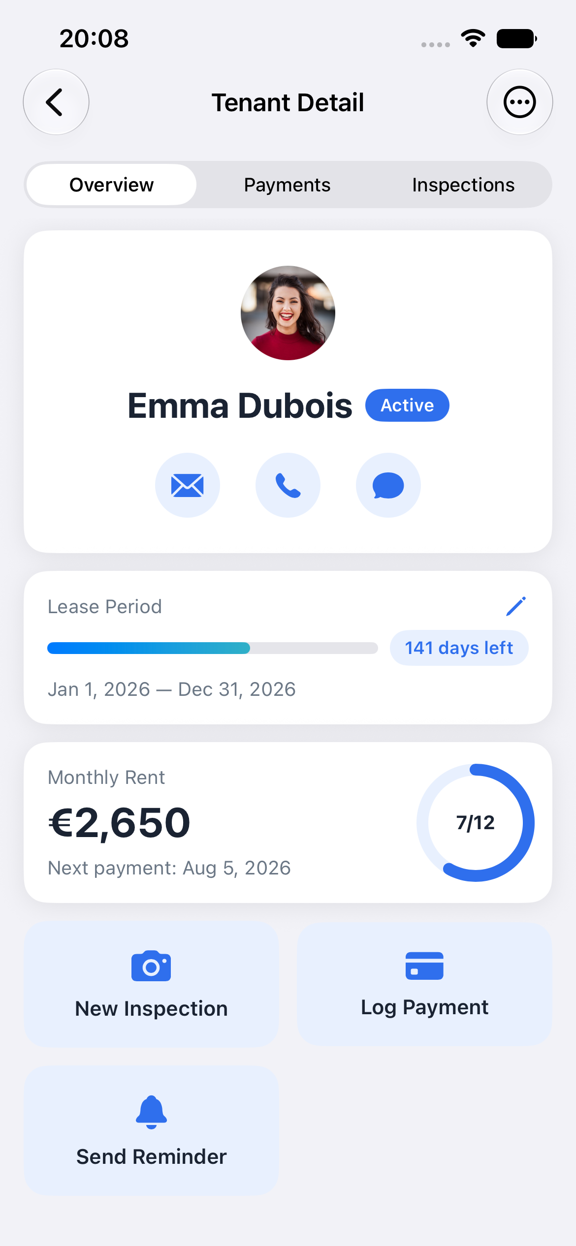 Tenant Details